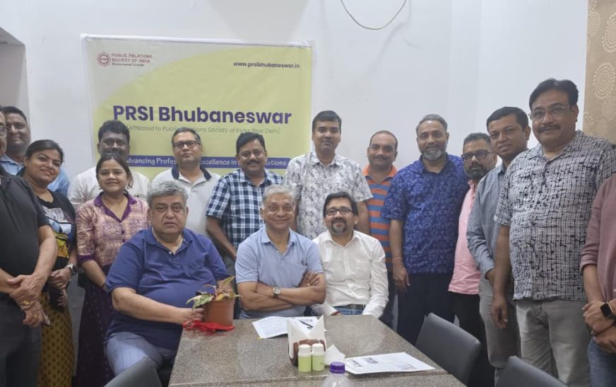 PRSI Bhubaneswar Chapter holds AGM as it gears up to host All India Public Relations Conference 2026