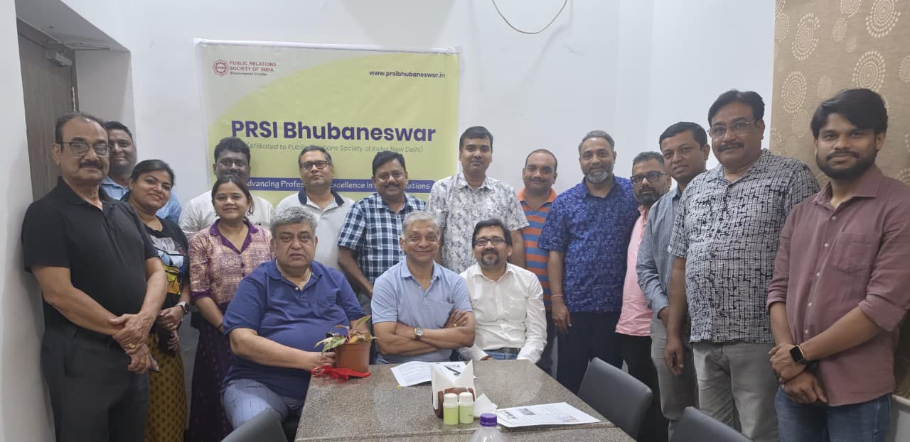 PRSI Bhubaneswar Chapter holds AGM as it gears up to host All India Public Relations Conference 2026